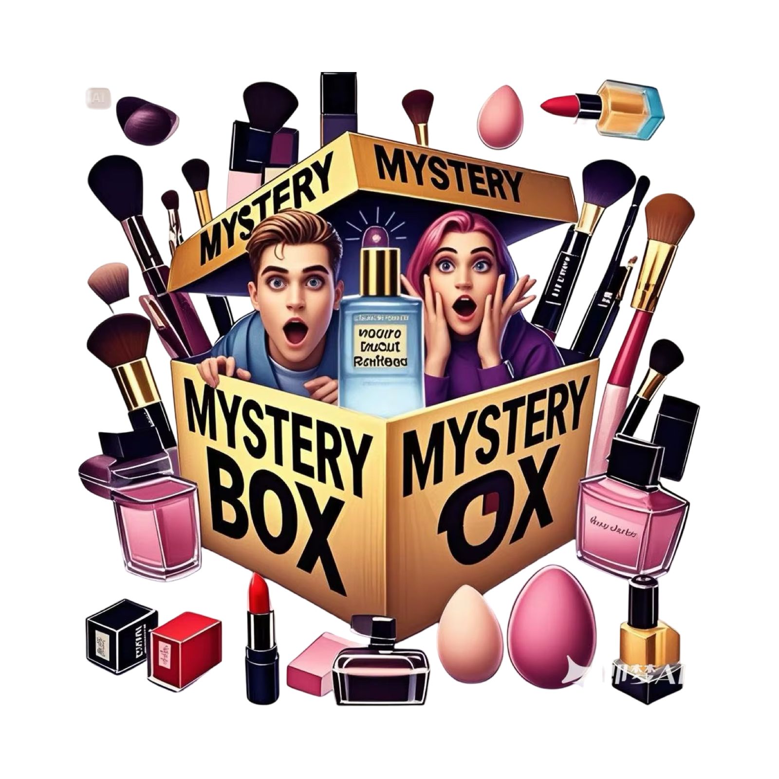 Mystery-Box Make-up für unwiderstehliche Schönheitserlebnisse entdecke jetzt dein Styling-Geheimnis