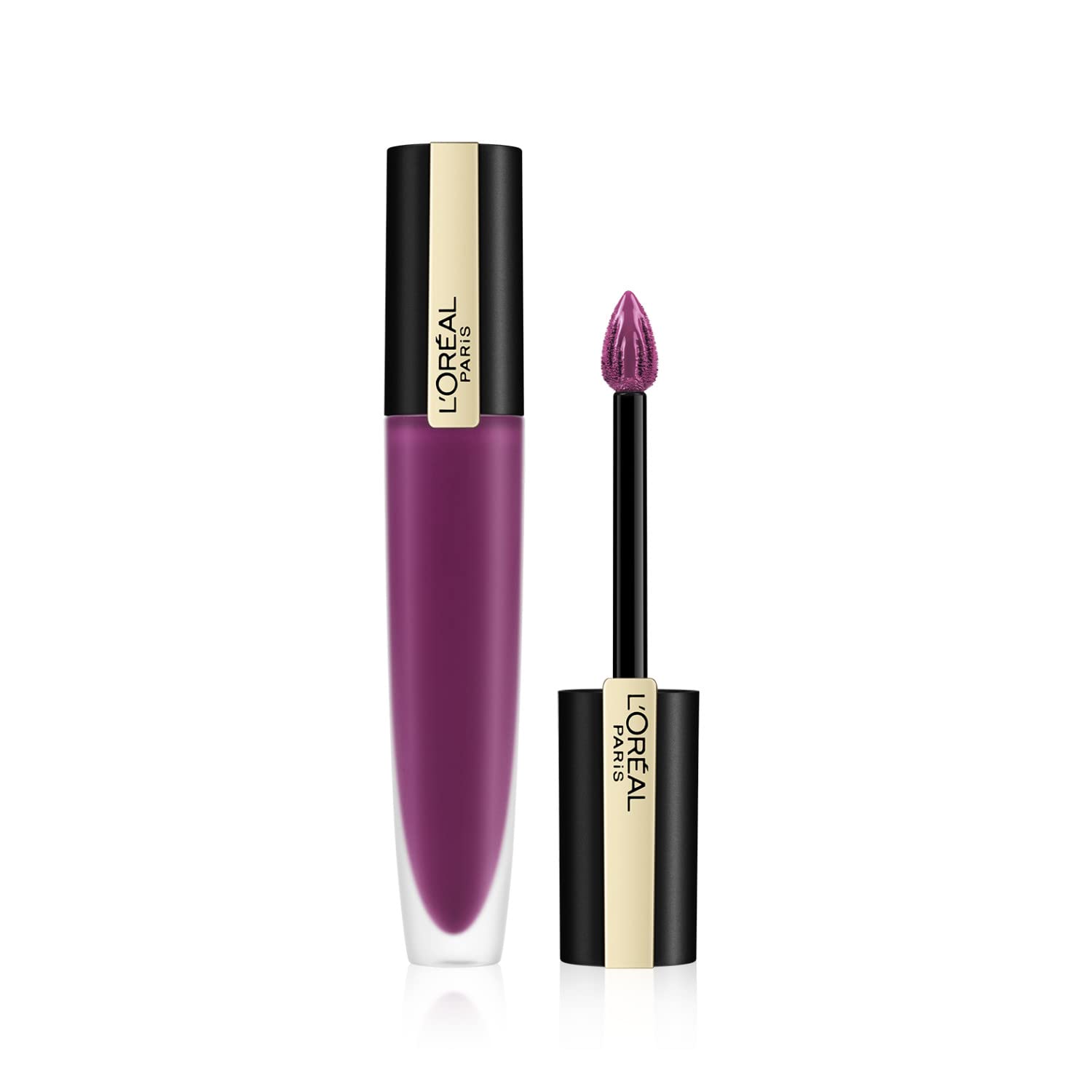 L'OREAL MATT LIPPENSTIFT 104 (LILA) - Mattierter, Langanhaltender Farbstoff für Perfekte Lippen