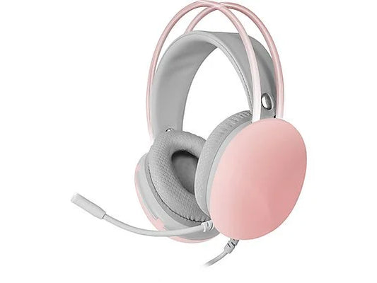MARS GAMING MHGLOWP, Over-ear Gaming-Kopfhörer Pink