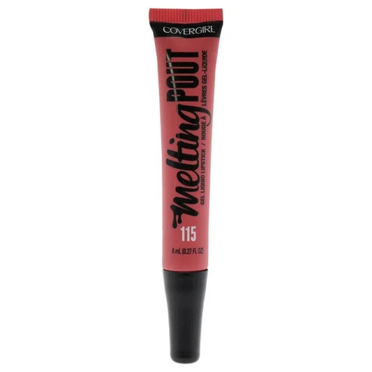 COVERGIRL MELTING POUT GEL LIQUID LIPSTICK ROSE 115 TAN-GEL-O