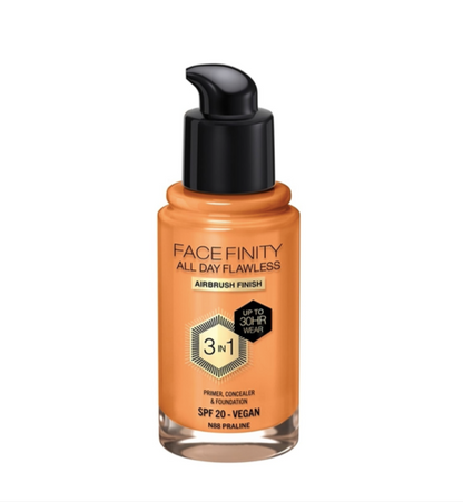 Foundation Max Factor FaceFinity All Day Flawless 3in1 Foundation 88 Praline