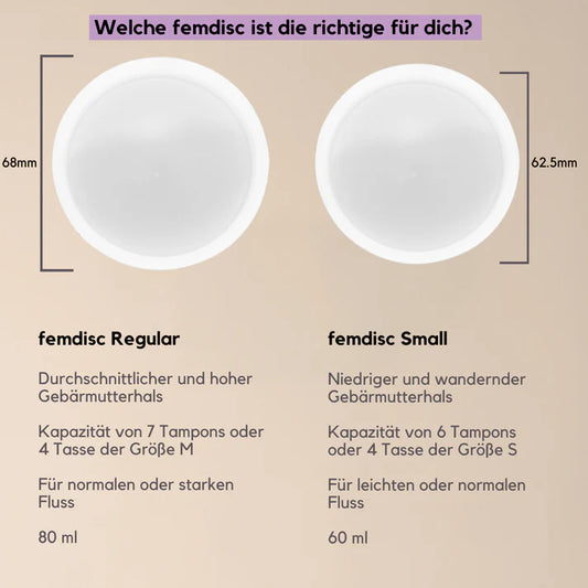 femdisc Einweg-Menstruationsscheibe 10 Pack