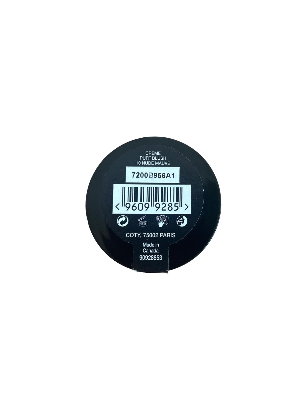 Max Factor Creme Puff Blush Puder - 10 Nude Mauve