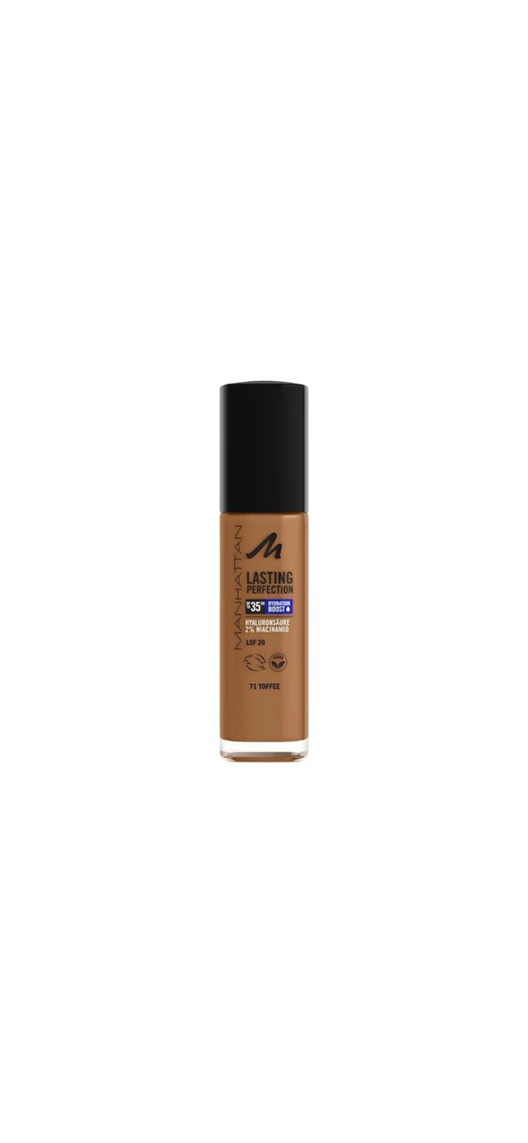 Manhattan Lasting Perfection Foundation Toffee 35HR 71 kaufen - Perfekte Abdeckung und langanhaltende Formel