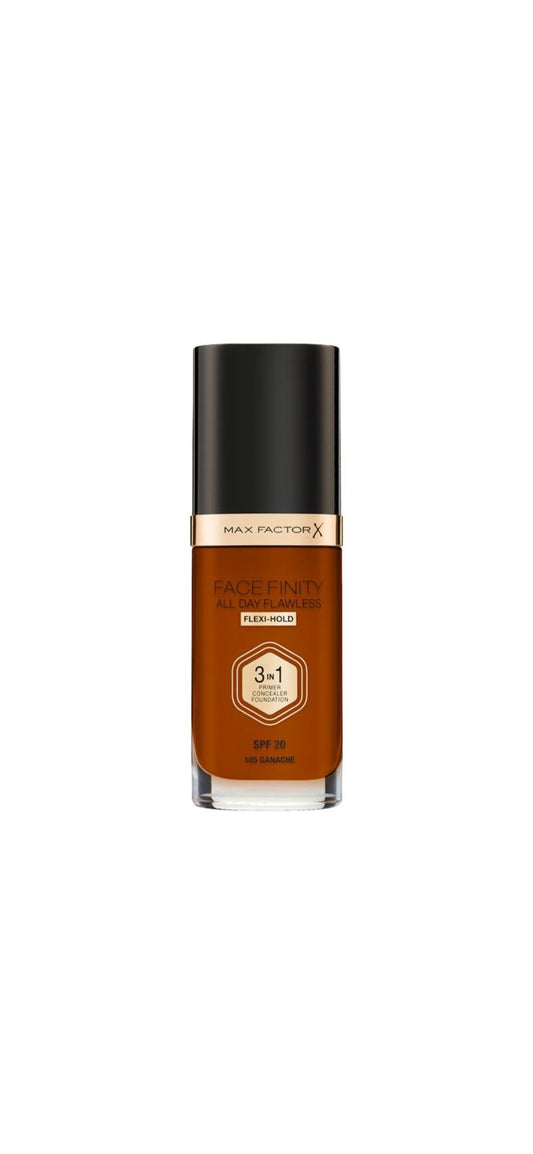 Max Factor Facefinity All Day Flawless Make-up Foundation SPF 20 105 Ganache