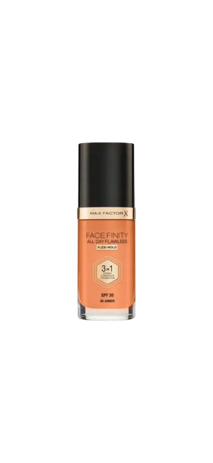 Max Factor Facefinity All Day Flawless Make-up Foundation SPF 20 90 Amber