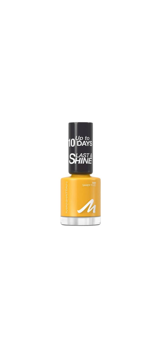 LAST & SHINE Nagellack Manhattan Sandy Toes 560 8ml