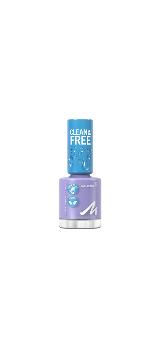 Manhattan Clean & Free · Nagellack · 153 Lavender Light
