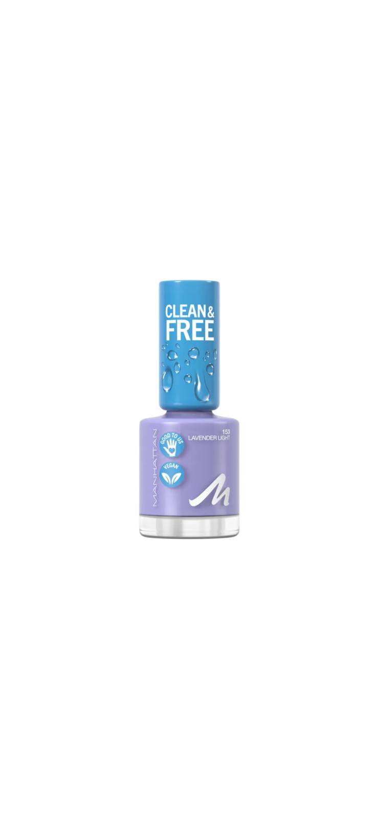 Manhattan Nagellack 153 Lavender Light - Clean & Free