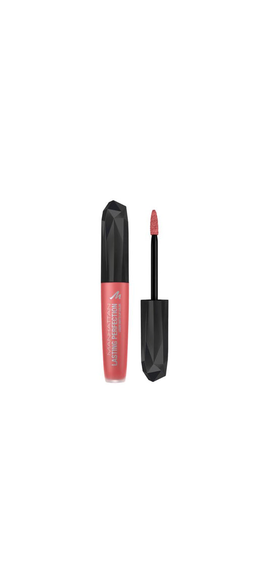 Manhattan Liquid Lipstick Lasting Perfection – 350 CORAL SASS 5,5 ml