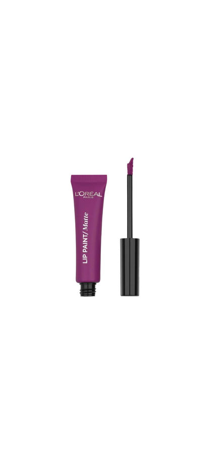 L'Oréal Paris INFAILLIBLE MATTE LIP PAINT - Flüssiger Lippenstift - 207 wuthering purple