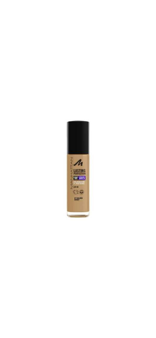 Manhattan Lasting Perfection Flüssige Foundation Nr. 67 - Golden Honey