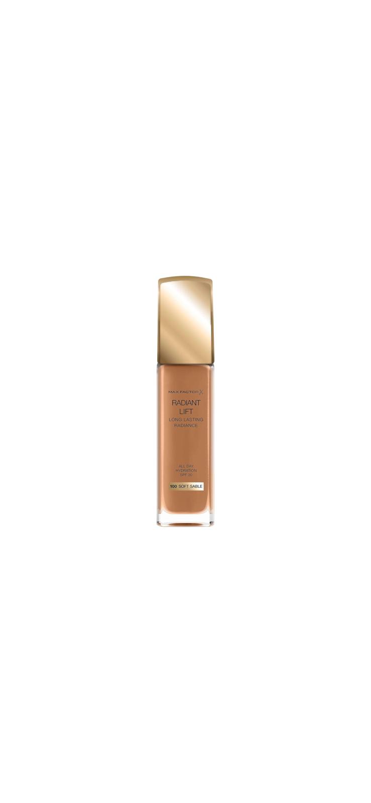 Foundation Max Factor 100 SOFT SABLE Farbe - All Day Hydration mit SPF 30