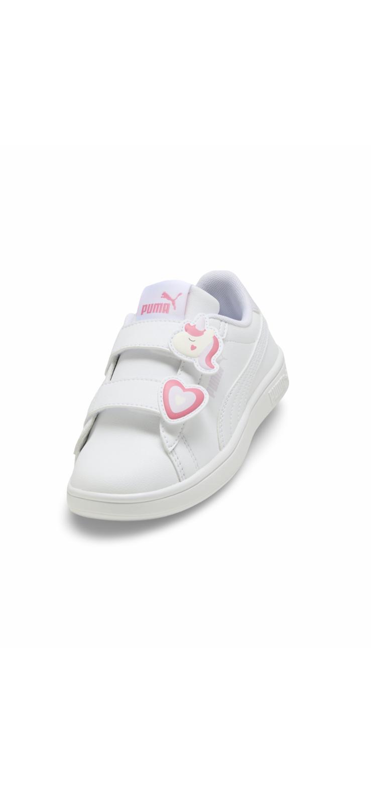 PUMA Smash 3.0 Badges Sneakers Kinder GR 24