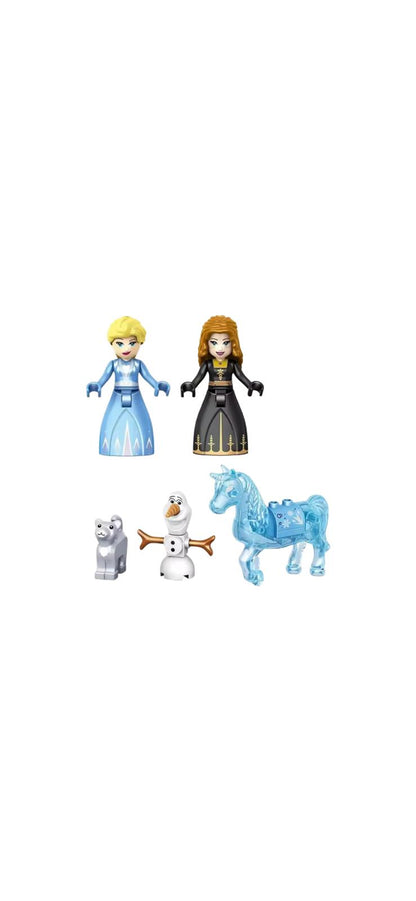 365pcs Spielzeug Bausatz Film Gefroren Elsa Schloss Spiel Geschenk