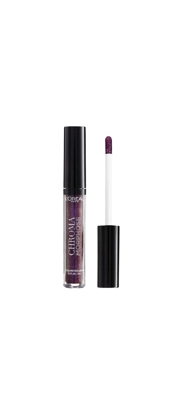 L'Oreal Glitzer Lippenstift Deep Venom - Funkelnde Lippenfarbe für jeden Anlass