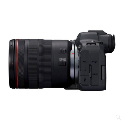 CANON EOS R6 Mark II Systemkamera Body + RF 24-105mm F4 L IS USM – Schwarz