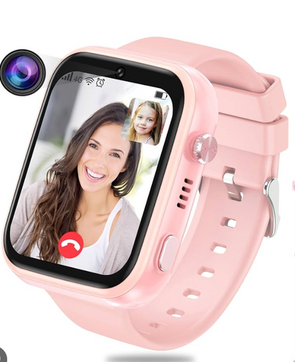 OKYUK GPS Tracker Kinder Smartwatch mit 4G und GPS-Funktion