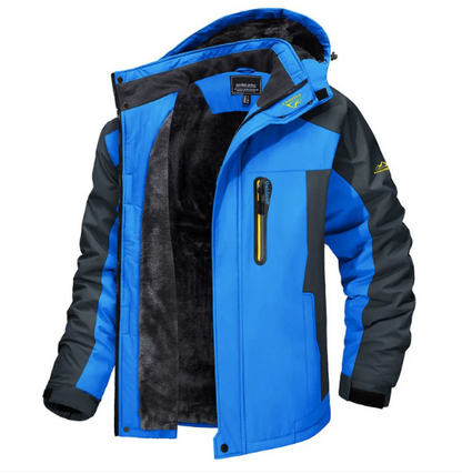 Outdoor Sport Herren Winter Outdoor Jacke, 100% Polyester Kapuzen Isolierter Ski Snowbo