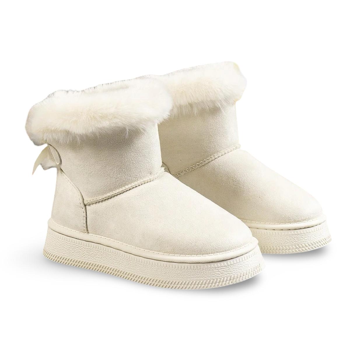 Snowboot/Winterstiefel - weiss sand Grösse 42