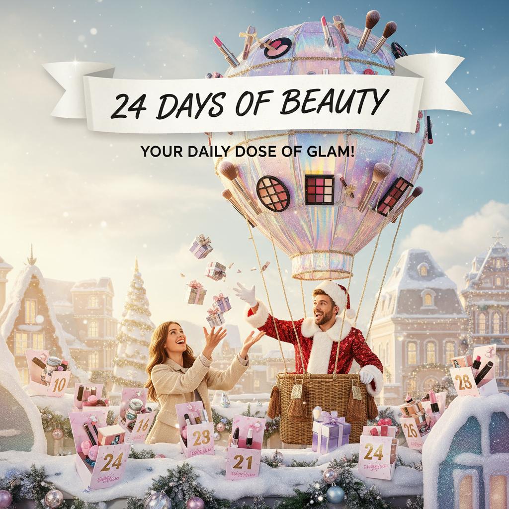 Adventskalender Make-Up: Päckchen