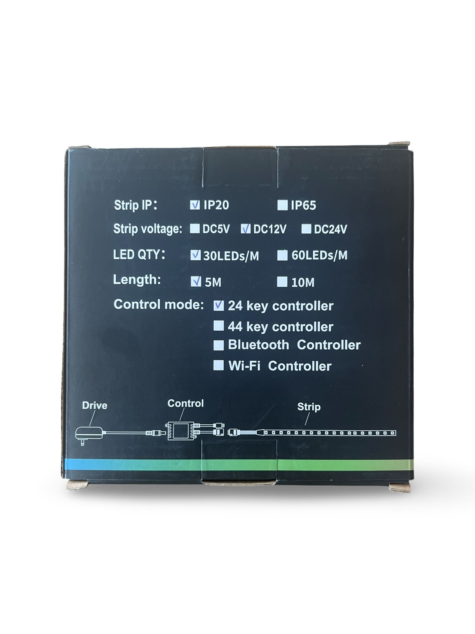 Lichterkette RGB-LED-5M mit Bluetooth