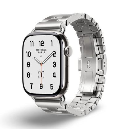 Apple Watch Hermès Series 11 Silber Titan GPS + Cellular, 46 mm Titangehäuse