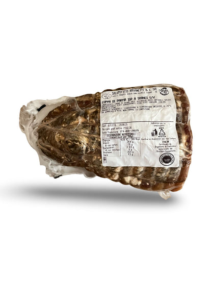 Coppa di Parma Rohschinken 1.2 Kg - IGP Ravanetti hochwertige Delikatesse