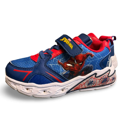 Disney Sneaker Spiderman mit cooler Blinkfunktion Gr 29