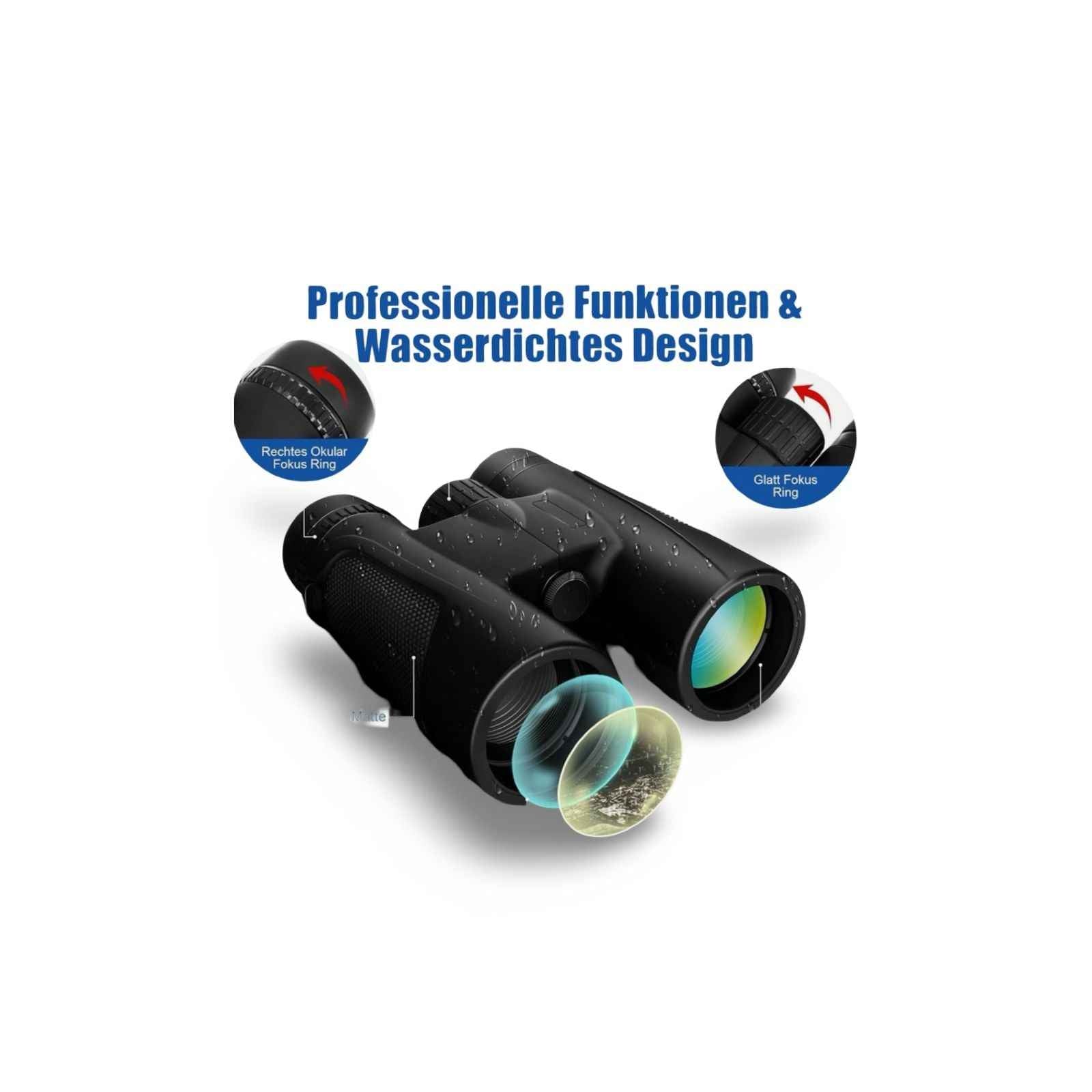 Profi Fernglas 25X60 – Hochwertige Optik für Outdoor-Aktivitäten und Fernerkundung