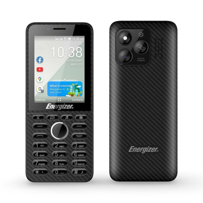 Energizer Mobiltelefon für ältere Erwachsene E288S Quad Core 4 GB RAM Schwarz