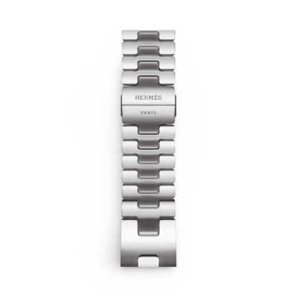 Apple Watch Hermès Series 11 Silber Titan GPS + Cellular, 46 mm Titangehäuse