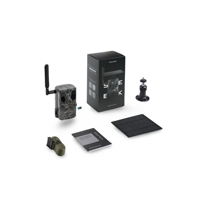 WOLFANG Solar Wildkamera WT04 mit Bewegungssensor u. Nachtsicht