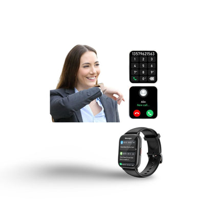 RUIMEN Smartwatch mit Telefonfunktion