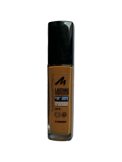 Max Factor Lasting Perfection Foundation 35HR 75 Cinnamon