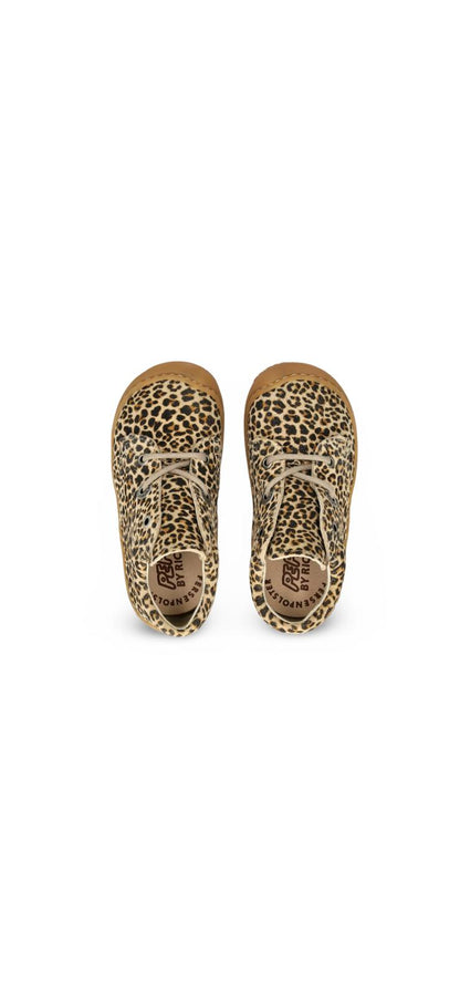 Pepino - Schnür-Lauflernschuhe Dots Leocino in desert, Gr. 21