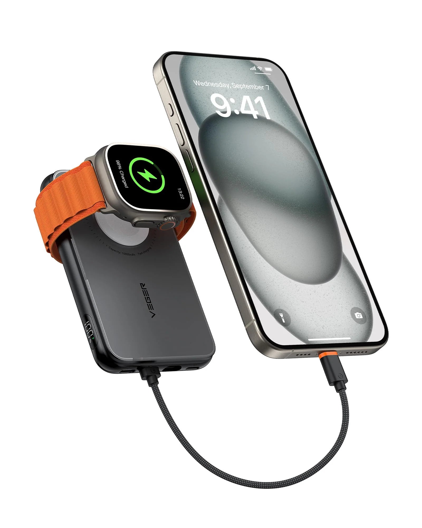 Veger Mini Power Bank Rosa 10000mAh